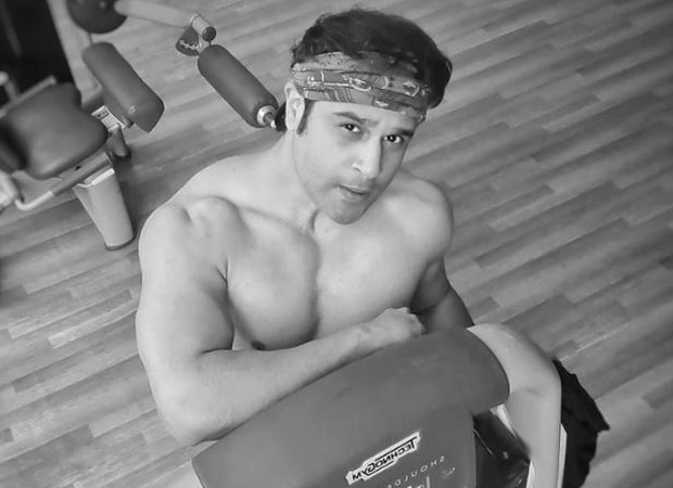 Krushna Abhishek shares a post workout picture; says he is not showing off