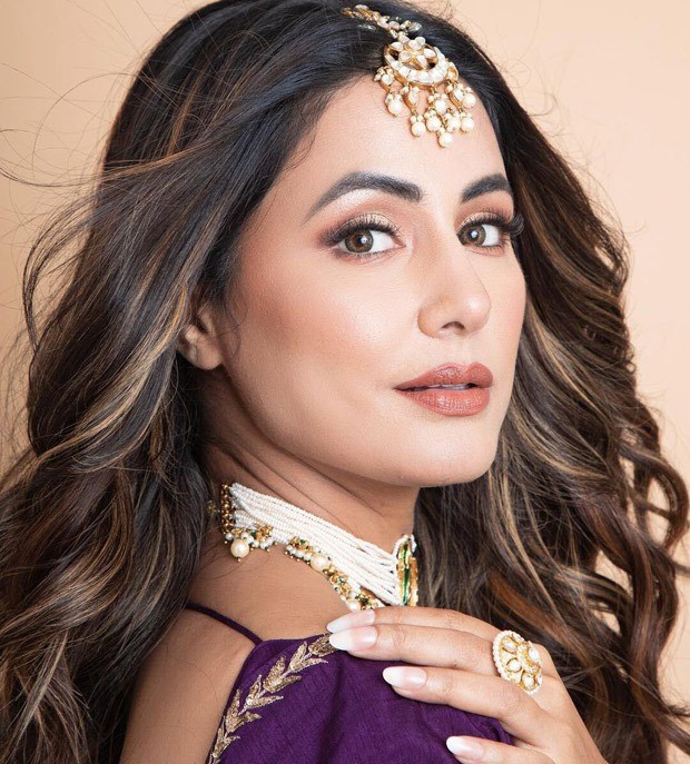 Hina Khan's purple lehenga worth Rs. 96,800 is a must-have for the wedding season wardrobe