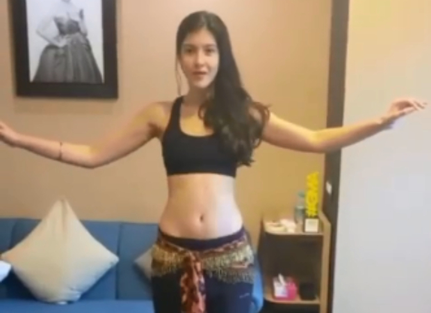 Shanaya Kapoor shows belly dancing and freestyle moves on the song 'Bounce' from Step Up 2