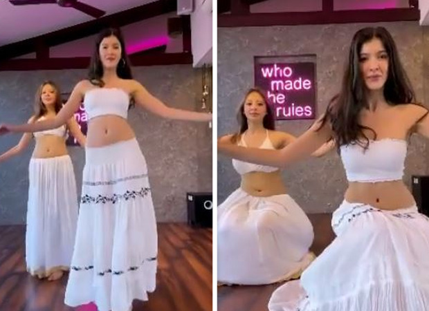 Shanaya Kapoor belly dances to Play Date song; steals Suhana Khan's skirt for video