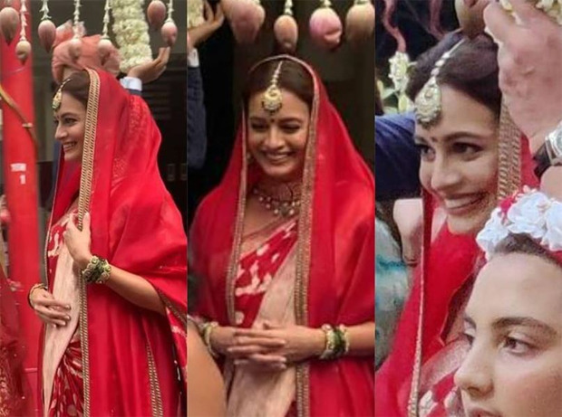 Dia Mirza makes for a gorgeous bride in first pics from her wedding to Vaibhav Rekhi