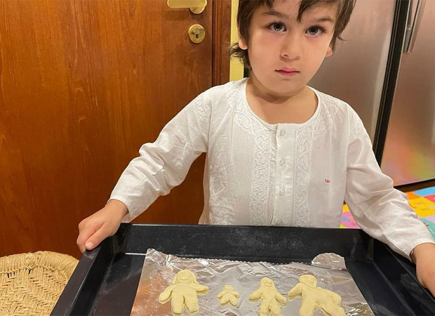 Kareena Kapoor Khan and Taimur Ali Khan turn bakers, posts pictures of their first attempt at baking cookies together