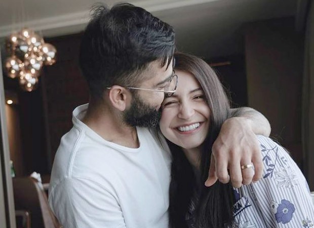 Virat Kohli kisses Anushka Sharma in latest picture as the two celebrate their daughter Vamika turning two-months-old