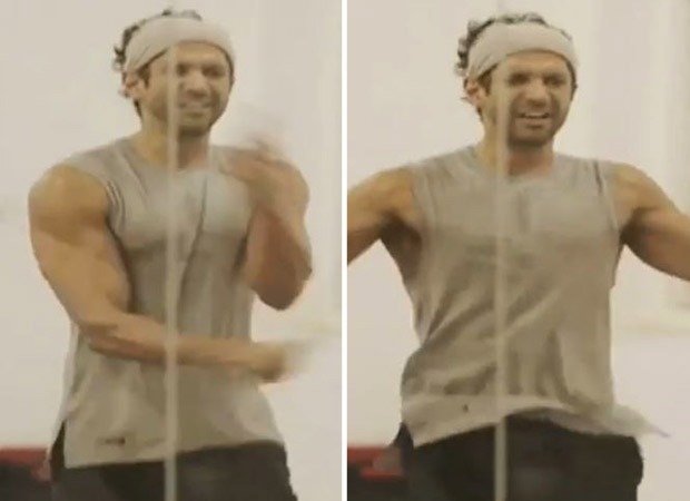 Farhan Akhtar shares BTS video of him training for 'Toofaan', says 'be light on your feet'