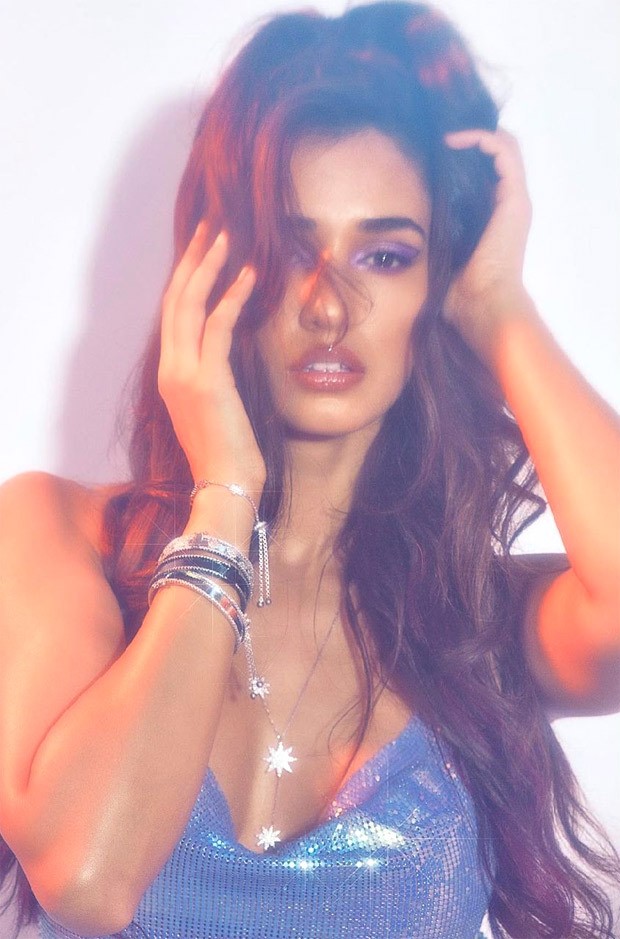 Disha Patani sizzles in backless trappy sequin top and denim skirt in scintillating pictures
